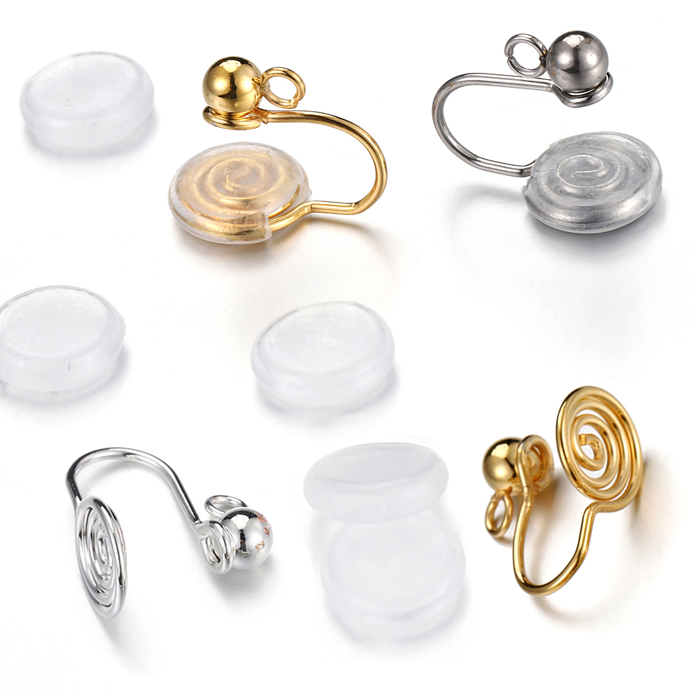 Body Jewelry Kit - Clips para las orejas de acero