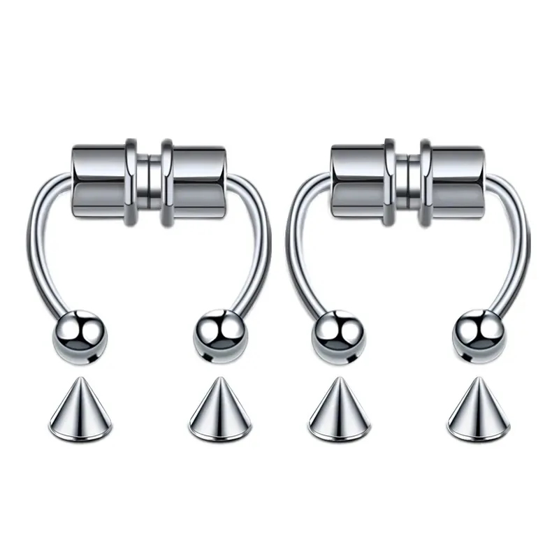 Anillos magnéticos falsos para - Body Jewelry Nose Ring reseña y precio