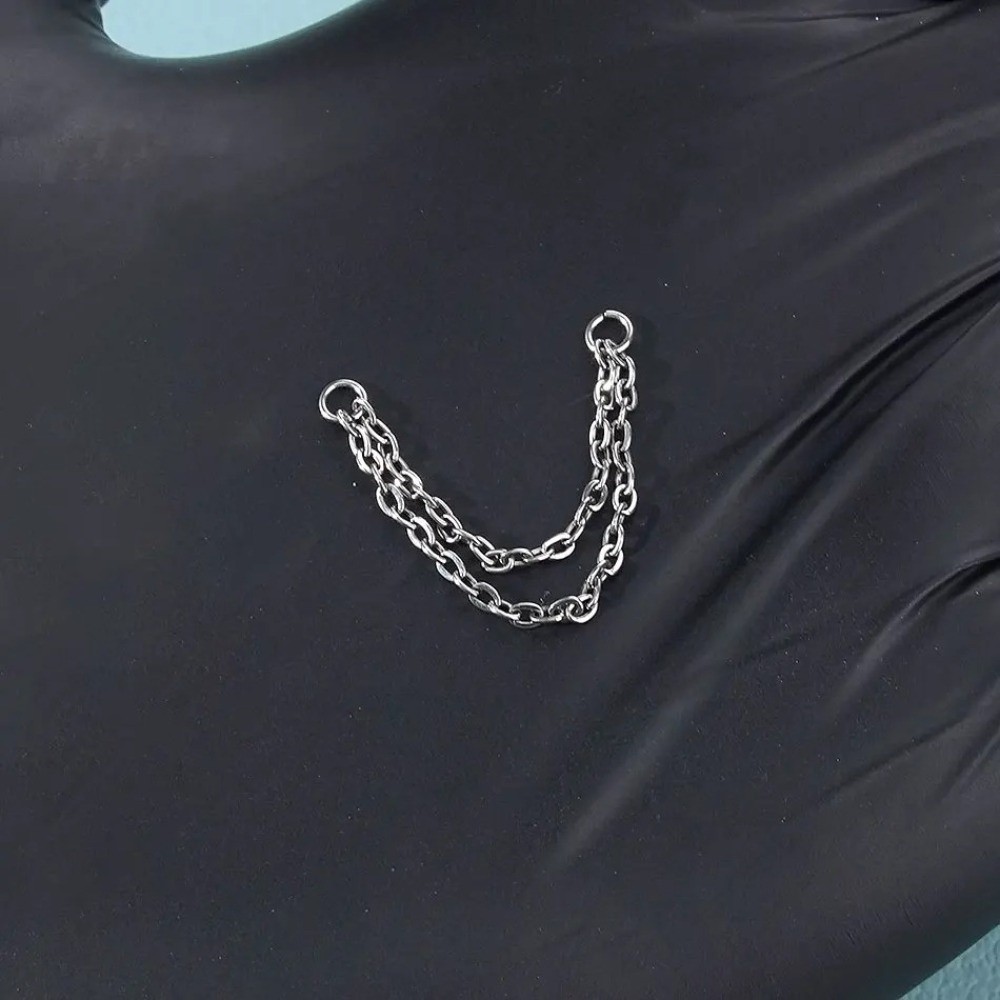 Cadena de titanio para nariz,  - Body Jewelry Nose reseña y precio