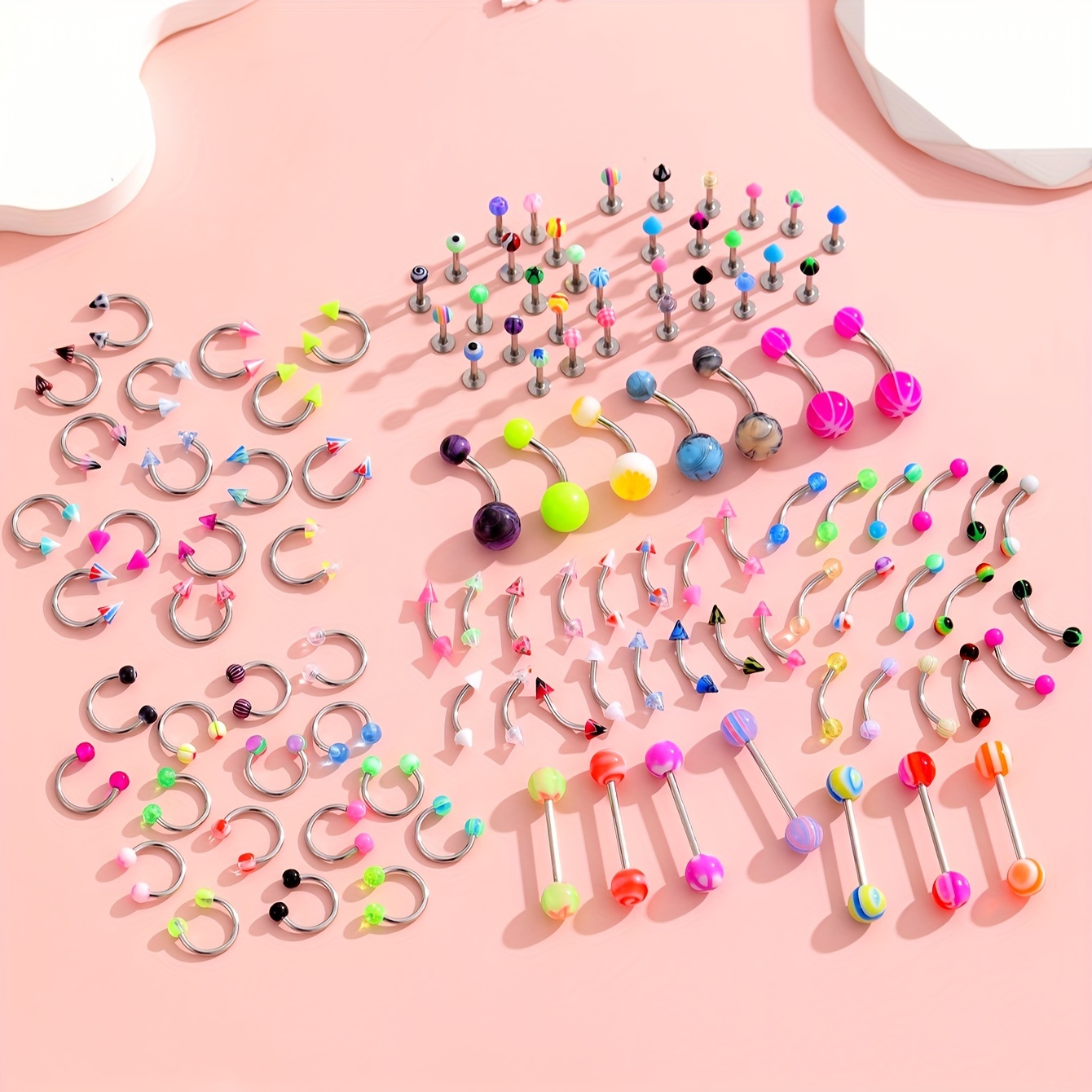 45/80/110 Uds mezcla de estilo - Body Jewelry Display Case reseña y precio
