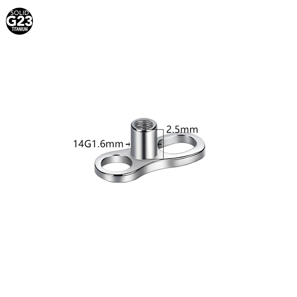 Base de Anclaje Dérmico de Tit - Body Jewelry Dermal reseña y precio
