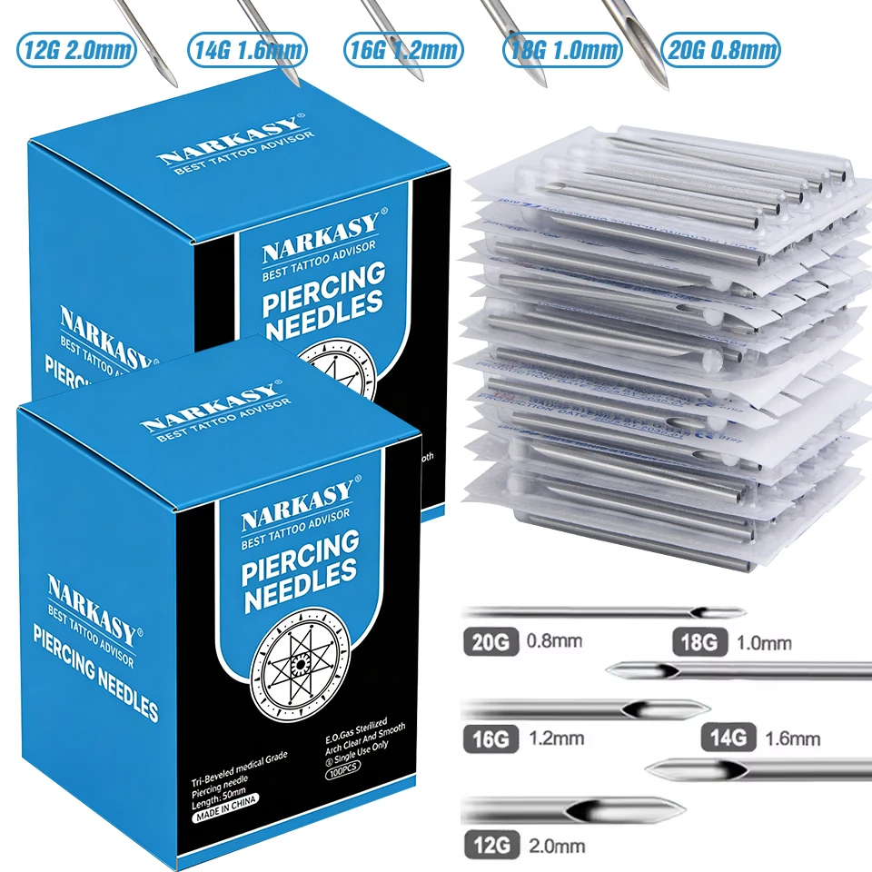 Kit de Piercing Narkasy de 200 - Body Jewelry Kit reseña y precio