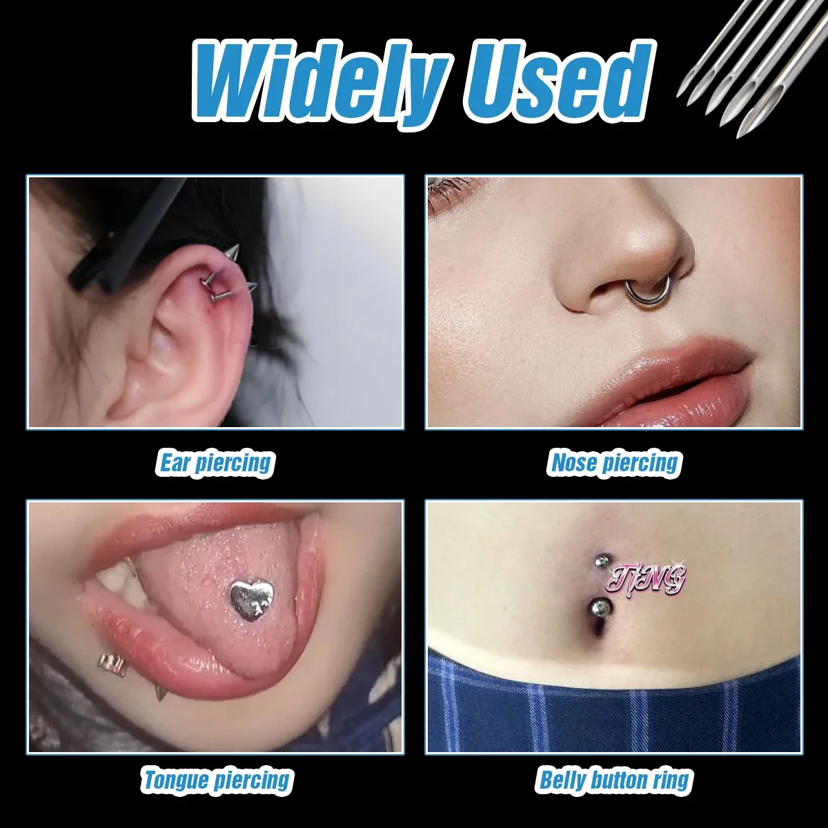 Kit de Piercing Narkasy de 200 - Body Jewelry Kit reseña y precio