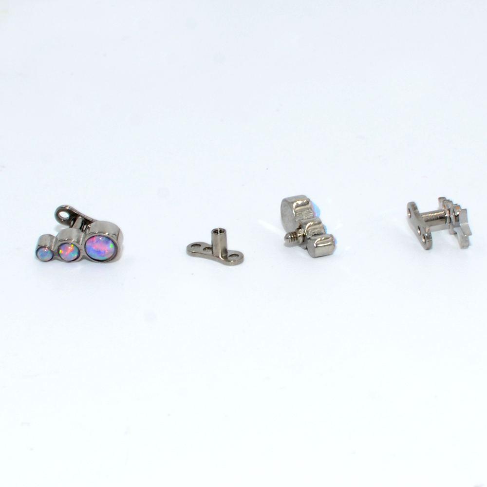 Ancla dérmica con Base de acer - Body Jewelry Dermal reseña y precio
