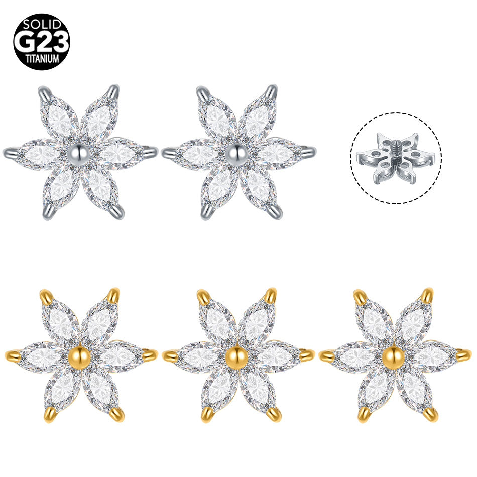 1/5 Uds. Piercing de extremos  - Body Jewelry Dermal reseña y precio