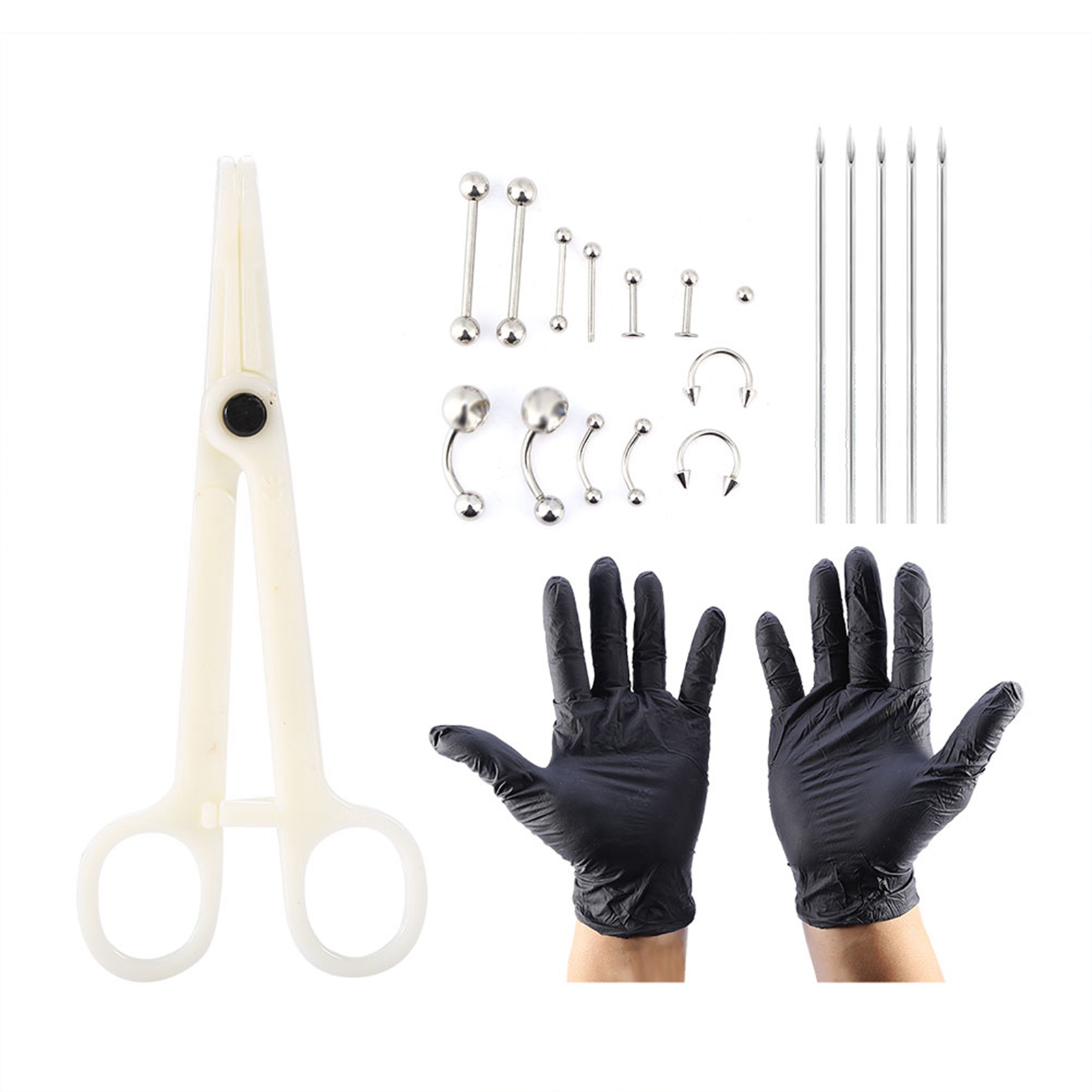 20 unids/set lengua nariz ombl - Body Jewelry Kit reseña y precio