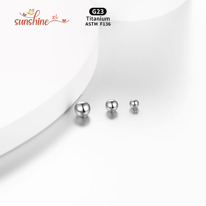 1 Uds. Bola roscada interna, b - Body Jewelry Dermal reseña y precio