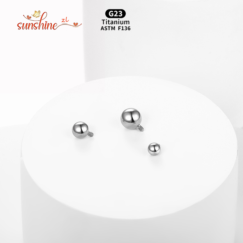 1 Uds. Bola roscada interna, b - Body Jewelry Dermal reseña y precio