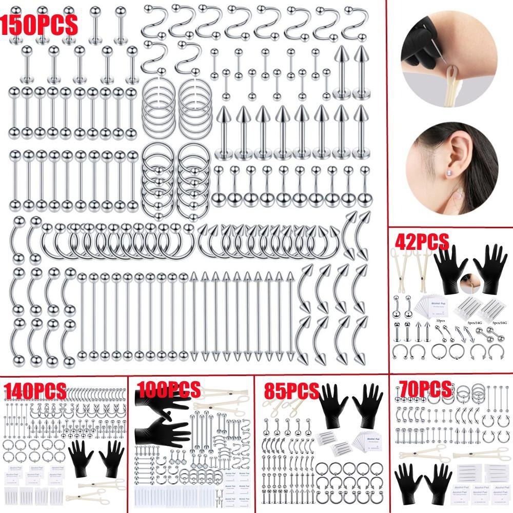 Kit de 150/140/85/70/42 Piezas - Body Jewelry Kit reseña y precio