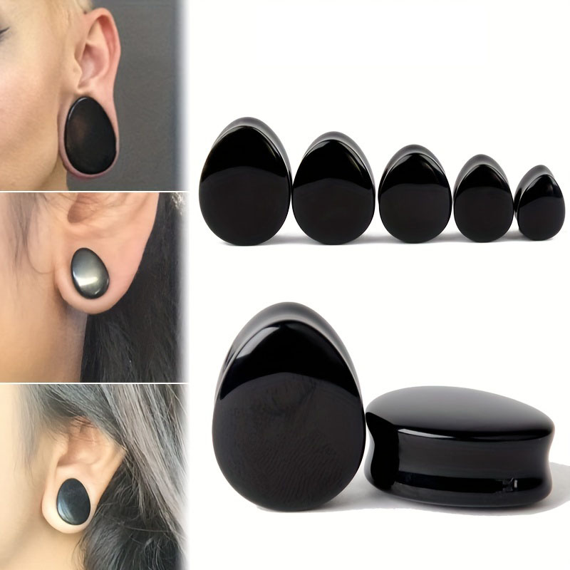 1 par Hombres gota de agua for - Body Jewelry Gauge Sizes reseña y precio