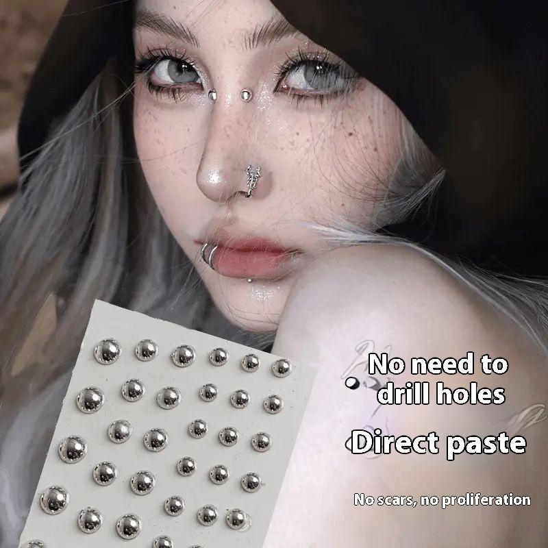 321 Uds. Pegatina autoadhesiva - Body Jewelry Nose Ring reseña y precio