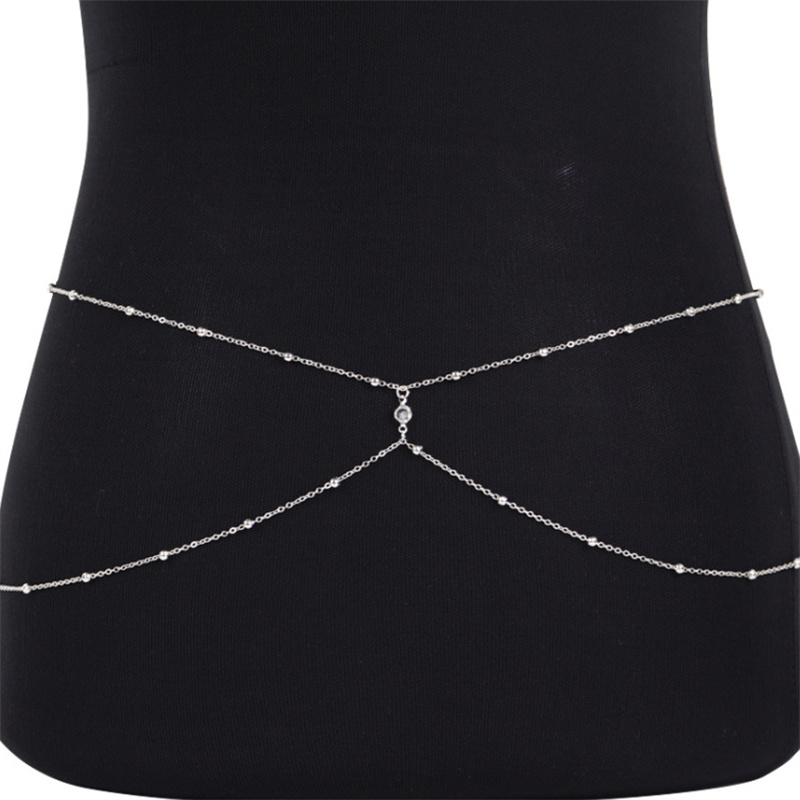 Cadenas de vientre con cuentas - Body Jewelry Outfit reseña y precio