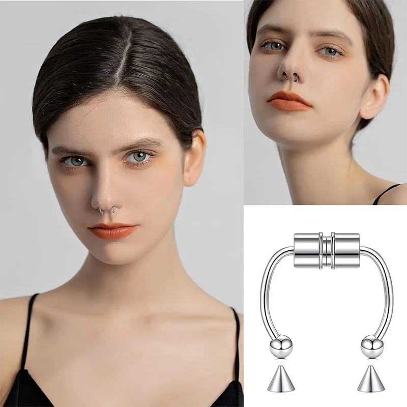 Piercing falso para la nariz,  - Body Jewelry Nose Ring reseña y precio