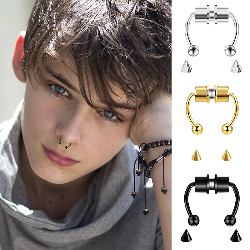 Piercing falso para la nariz,  - Body Jewelry Nose Ring reseña y precio