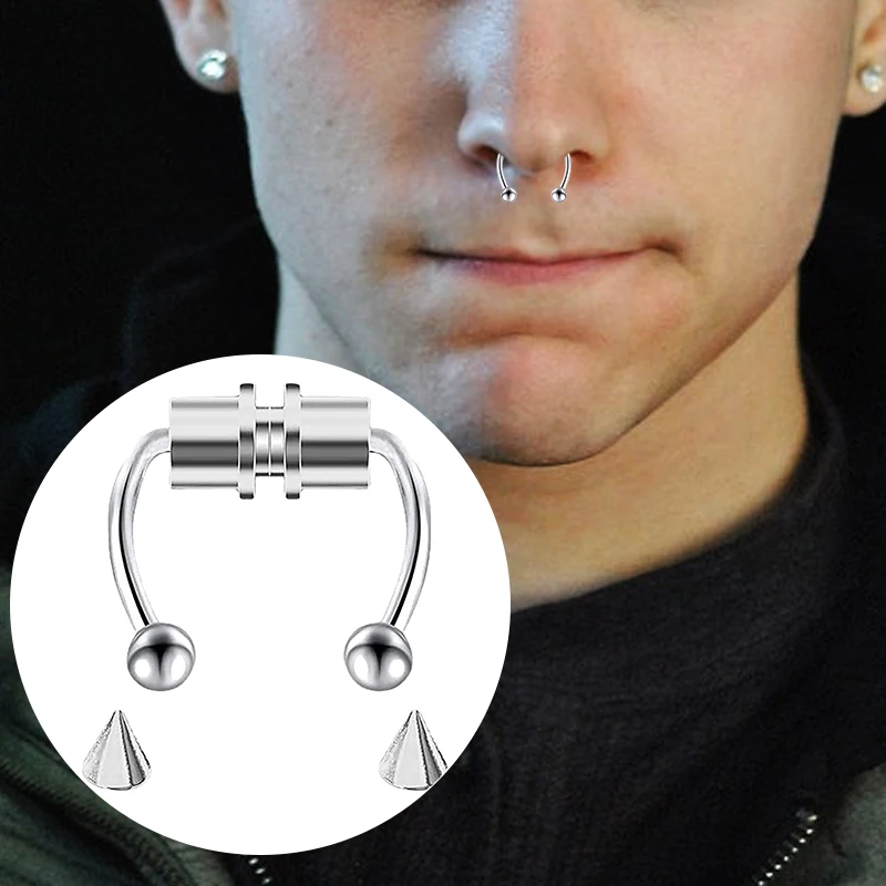 Piercing falso para la nariz,  - Body Jewelry Nose Ring reseña y precio