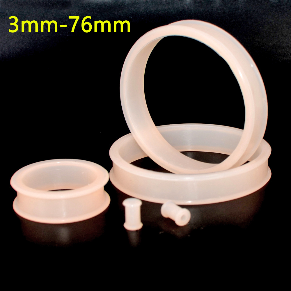Dilatador de silicona Flexible - Body Jewelry Gauge Sizes reseña y precio
