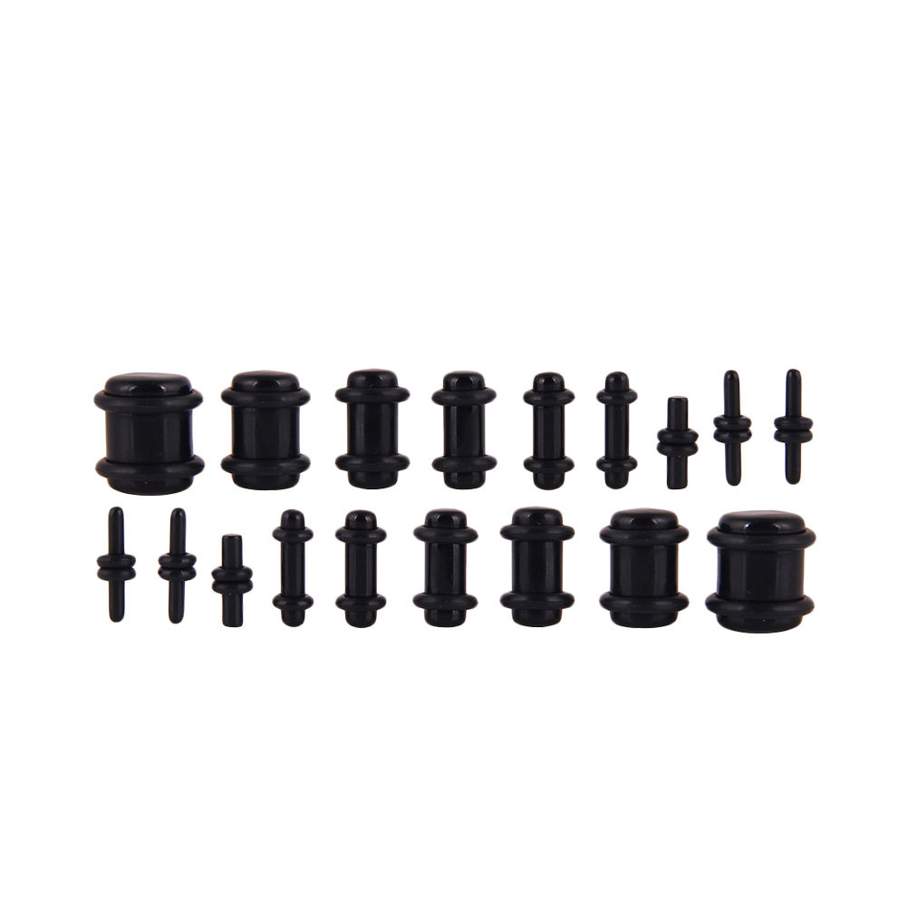 Set de 36 Expansores de Oreja, - Body Jewelry Gauge Sizes reseña y precio