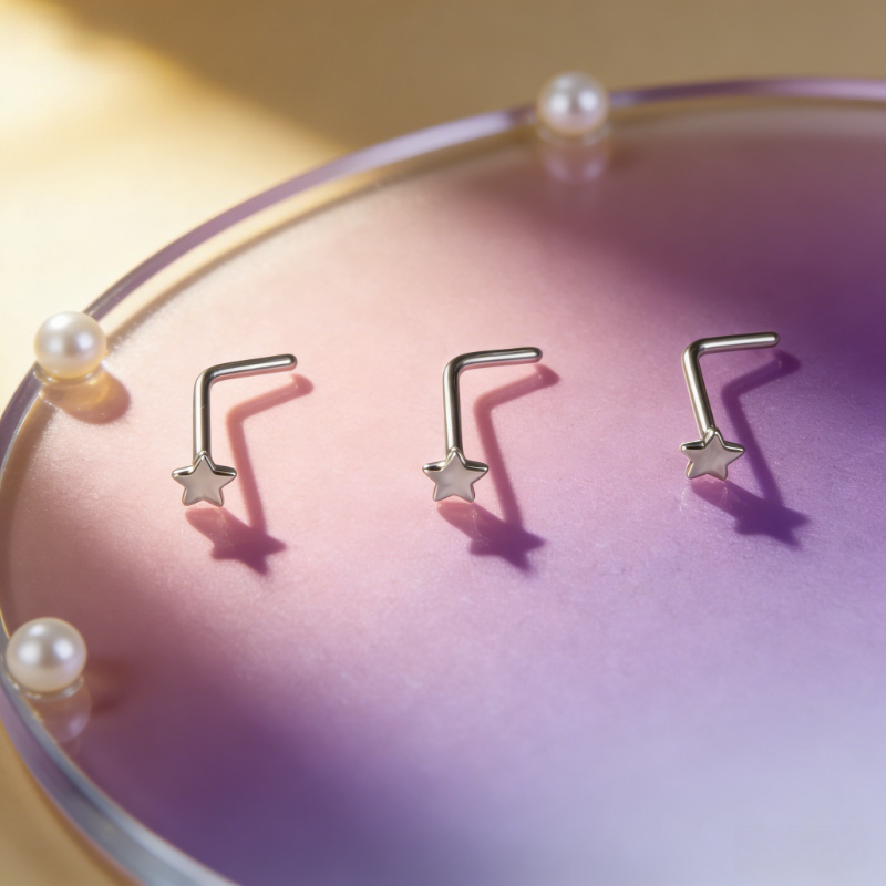 Piercing de Nariz de Acero Ino - Body Jewelry Nose Ring reseña y precio