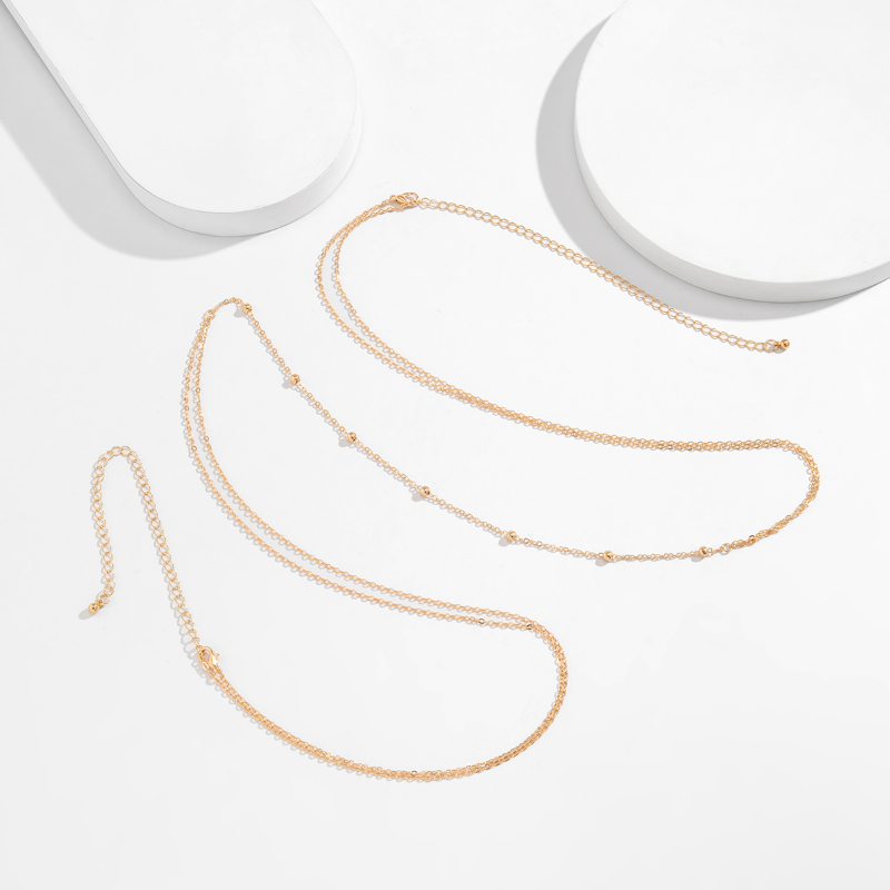 Cadena de cuerpo sencilla cruz - Body Jewelry Outfit reseña y precio