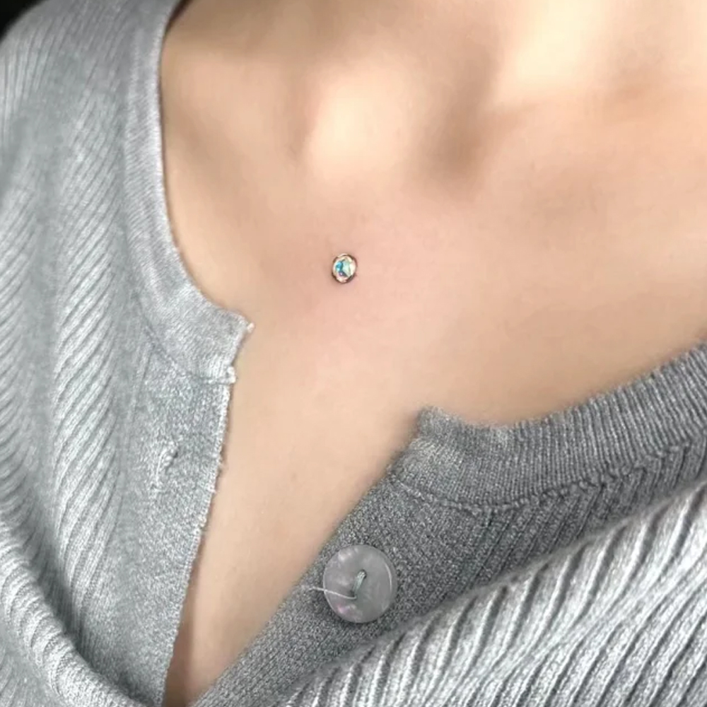 Piercing de superficie de acer - Body Jewelry Dermal reseña y precio