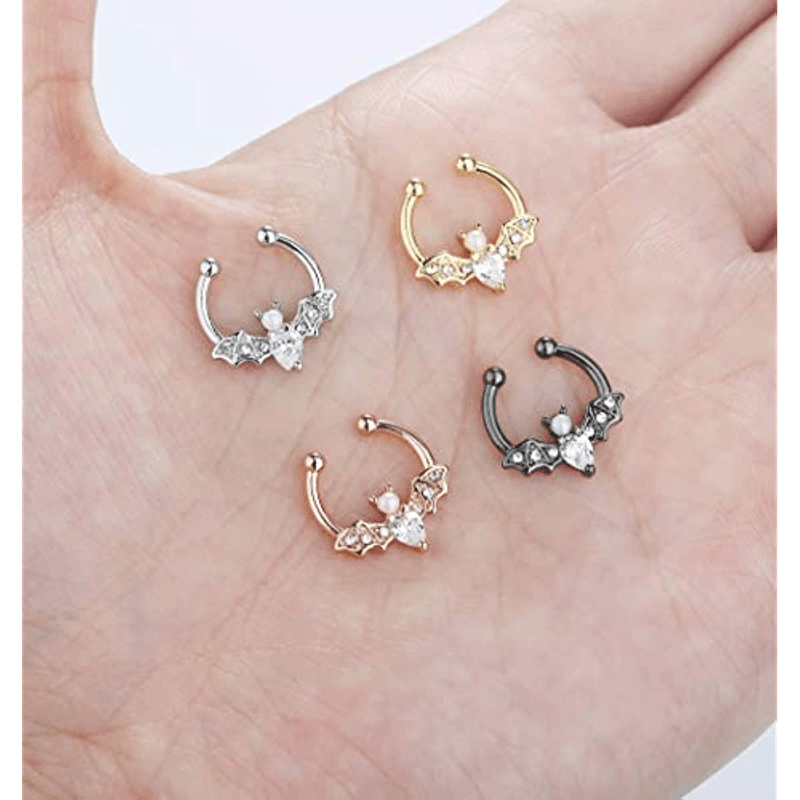 EVISPOL lindo Halloween murcié - Body Jewelry Nose Ring reseña y precio