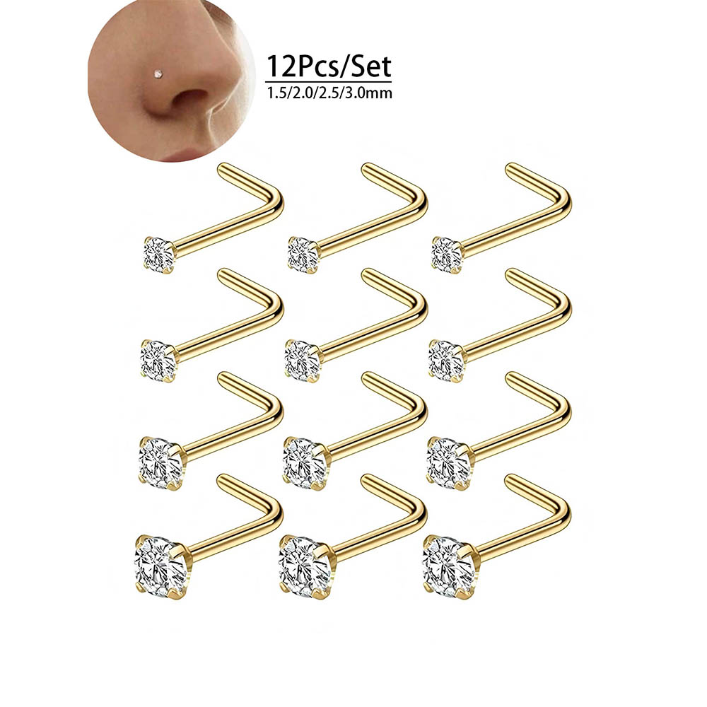 Juego completo de 12 piezas de - Body Jewelry Kit reseña y precio